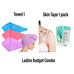 Combo of Towel 1 and Skin tape 1