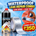 combo of leak spray and leak tape