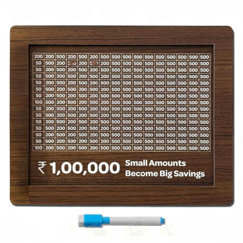 MIini Wooden Piggy Bank for Kids & Adults 2 PCS