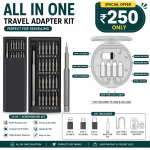 24 -in-1 Repair Kit + Travel Adapter