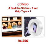 Combo of Grip Tape 1pcs and Buddha Monk Statue