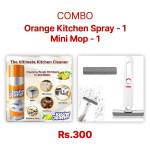 Mini Mop 1 & Kitchen Orange Spary 1