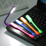 Bendable Portable Lamp for Laptop Use