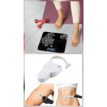 combo of weight machine and inch tape