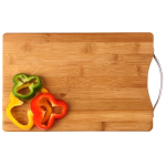 Bamboo Wooden Cutting Board With Handle