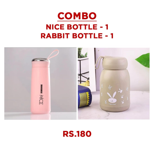 Combo of nice bottle and rabbit  bottle 1