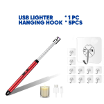 Usb Lighter 1pcs with Hanging Hook 5pcs