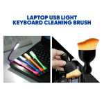 Combo of Keyboard Brush 1 pcs & Laptop Usb Light 1 pcs