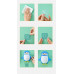 Penguin Design Holder (Random Colors)