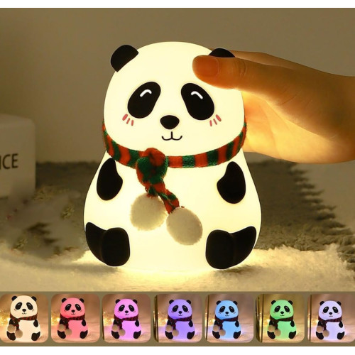 Rechargeable Silicone Panda Night Lamp