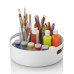 Plastic White Rotating Tray for Kitchen and Dinning Table