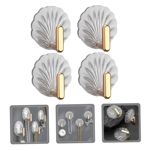 Crystal Clear Peacock Hook ( 4 Pieces )