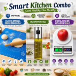 combo of small weight machine , chapathi mat and edible sprayer 1 combo of small weight machine , chapathi mat and edible sprayer 1