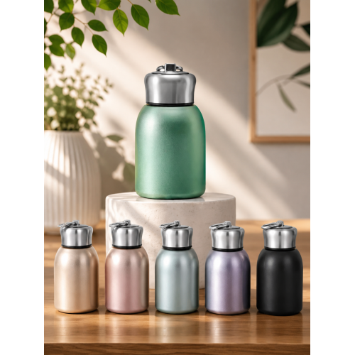 Mini Stainless Steel Bottle, Hot & Cold Vacuum Flask 300ML