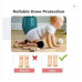 Crawling Baby Anti-Slip Elbow Knee Pads (Random colors)