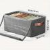 Grey Dress Organizer with Closing Lid