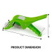 Handheld Fruit Cutter & Vegetable Peeler (Random Colors)