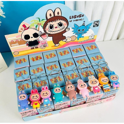 Small Bubu Keychain   3pcs