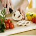 Kitchen Cutting Board with 4 Knife Sets
