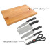 Kitchen Cutting Board with 4 Knife Sets