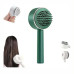 Self Cleaning Button Press Hair Comb