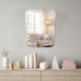 Square Shape Mirror 2 pcs (30cm x 20cm)