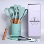 12 Pcs Silicone Cooking Utensils Set with Holder