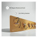 6 in 1 Gold Wall Hooks