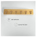 6 in 1 Gold Wall Hooks