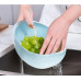 Multi-purpose Bowl Strainer for Washing Rice, Pulses, Fruits & Vegetables, Noodles (Random colors)