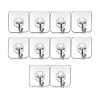No Drilling Hooks (10 PCS)