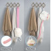 Back Body Bath Brush Stick with Bristles and Loofah