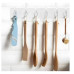 6 in 1 Plastic Wall Hooks