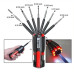 8 in 1 Multi Function Screw Driver Kit With LED Torch