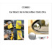 Combo of Car blind 1 set & Microfiber cloth 2pcs
