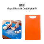 Combo of Chapathi mat 1 and Chopping board 1