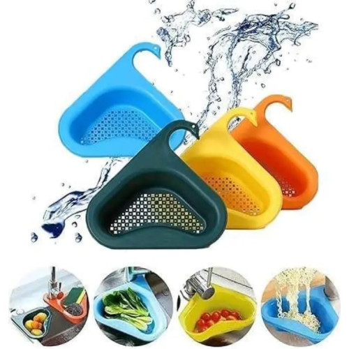 2 pcs of swan shape kitchen drain basket