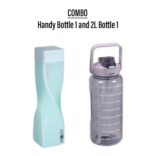 Combo of Handy bottle 1 and 2L Bottle 1