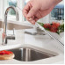2 set of Stainless steel straw with cleaning brush