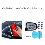 Combo of Car Rainproof Film 1pcs & Car Polish 1pcs