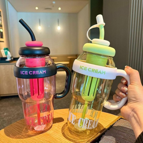 Filter  water waterbottle with straw