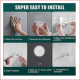 No Drilling Screws (10 PCS)