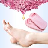 Silicon heel care gel socks