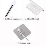 Multi 6 in 1 hanging rod for kitchen utensils holder