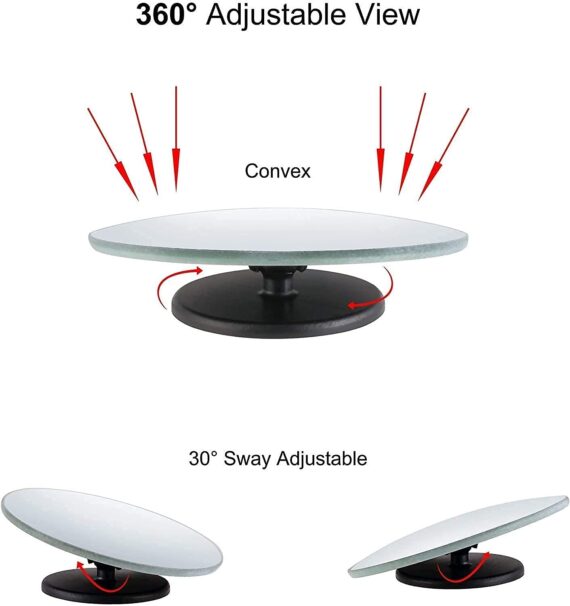 Car blind spot mirror 2 pcs pack