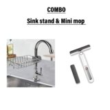 Combo of sink stand and mini mop