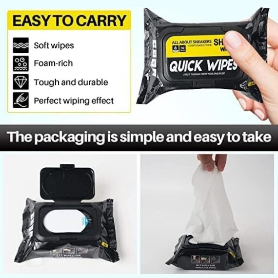 shoe cleaner wipes ( Pack of 2 )