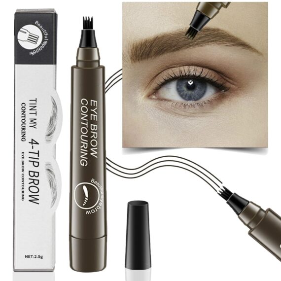 Waterproof Microblading Eyebrow Pencil with a Micro-Fork Tip